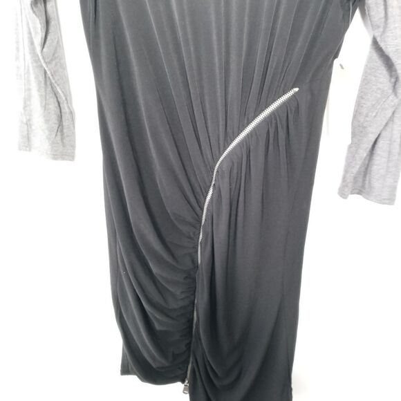 Laundry by Design black and gray dress size 4 - Picture 6 of 11